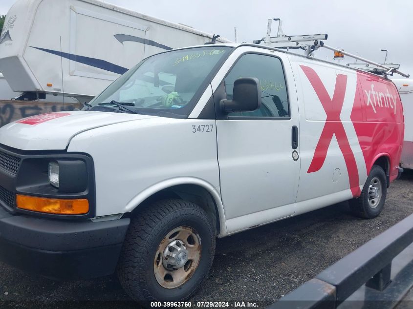 2015 Chevrolet Express 2500 Work Van VIN: 1GCWGFCF7F1167659 Lot: 39963760