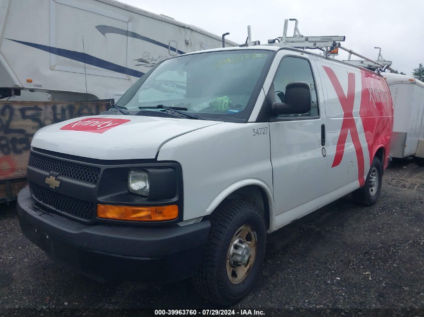 2015 Chevrolet Express 2500 Work Van VIN: 1GCWGFCF7F1167659 Lot: 39963760