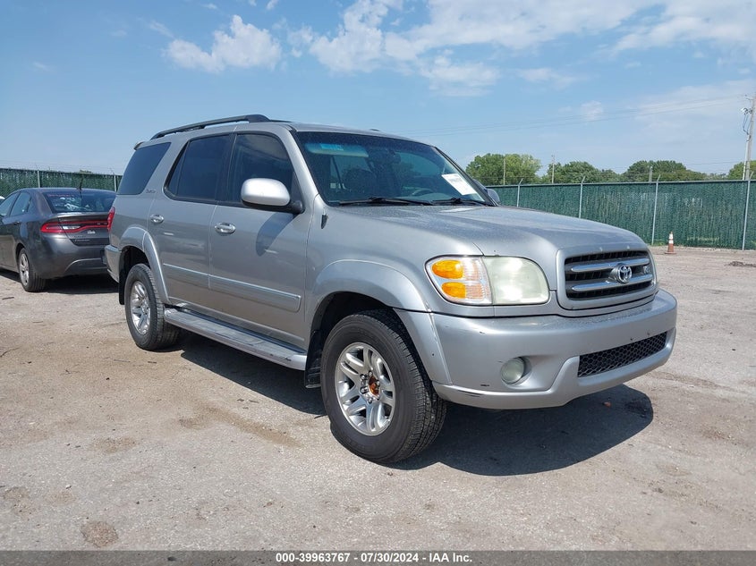 2004 Toyota Sequoia Limited V8 VIN: 5TDBT48A14S230847 Lot: 39963767
