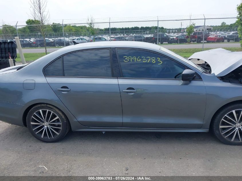 2017 Volkswagen Jetta 1.8T Sport VIN: 3VWD17AJ4HM401264 Lot: 39963783