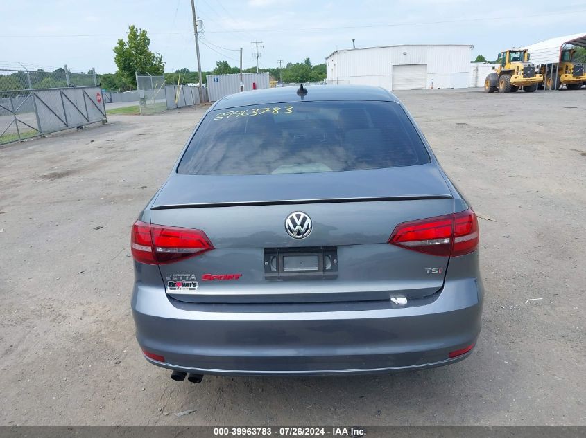 2017 Volkswagen Jetta 1.8T Sport VIN: 3VWD17AJ4HM401264 Lot: 39963783