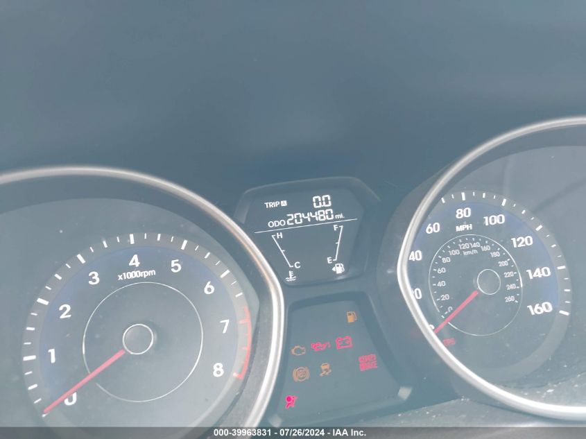 2012 Hyundai Elantra Limited VIN: 5NPDH4AE4CH094791 Lot: 39963831