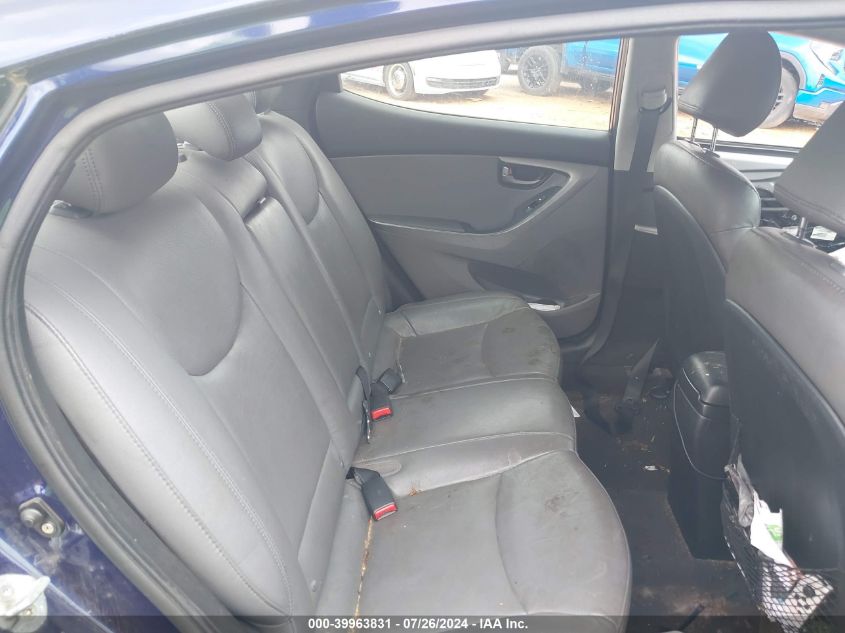 2012 Hyundai Elantra Limited VIN: 5NPDH4AE4CH094791 Lot: 39963831