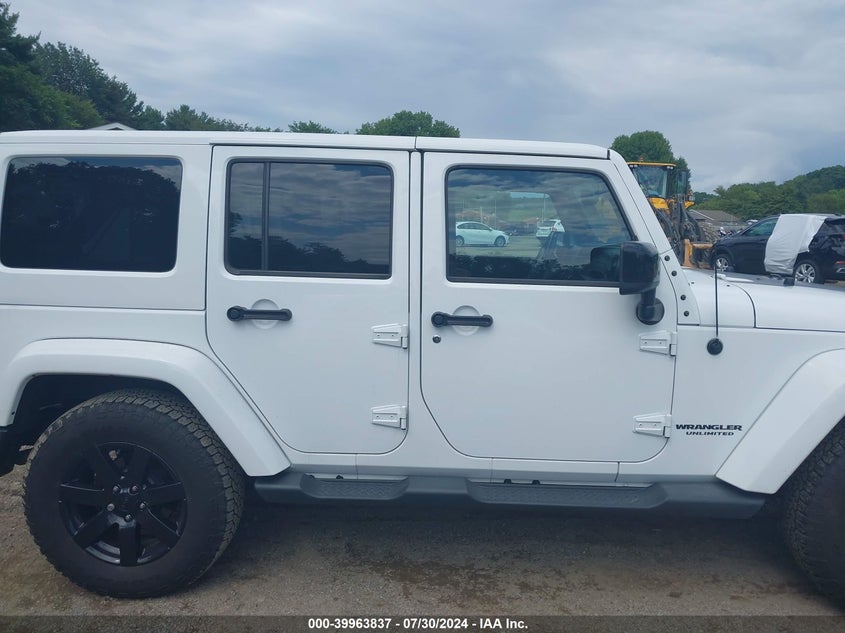 2014 Jeep Wrangler Unlimited Altitude VIN: 1C4BJWEG6EL274338 Lot: 39963837