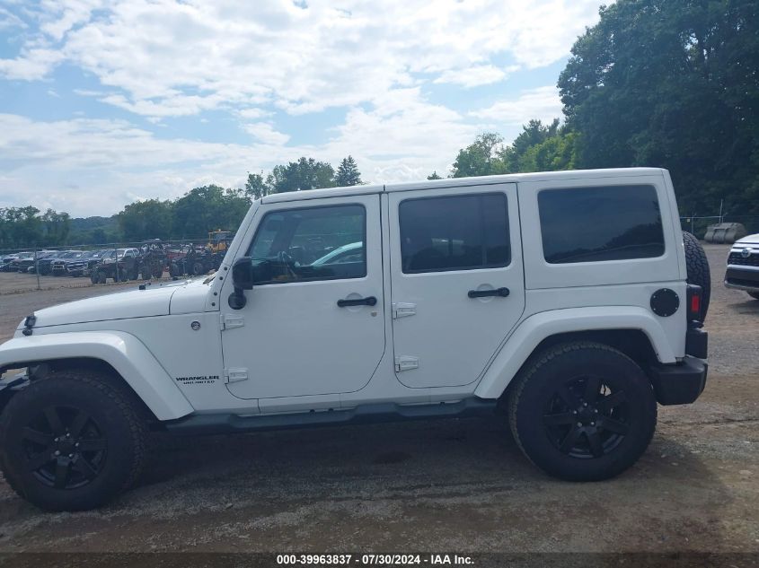 2014 Jeep Wrangler Unlimited Altitude VIN: 1C4BJWEG6EL274338 Lot: 39963837