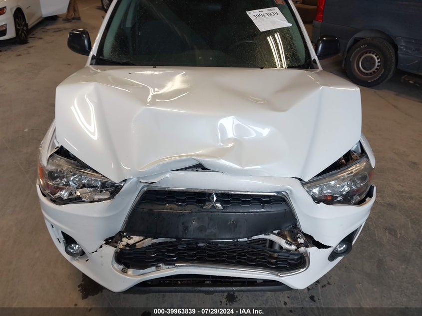 2013 Mitsubishi Outlander Sport Le VIN: 4A4AP5AU7DE020181 Lot: 39963839