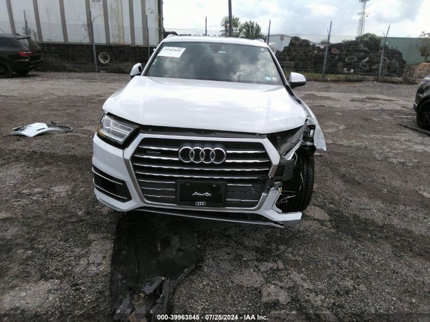 2019 Audi Q7 55 Premium/55 Se Premium VIN: WA1AAAF78KD011331 Lot: 39963845