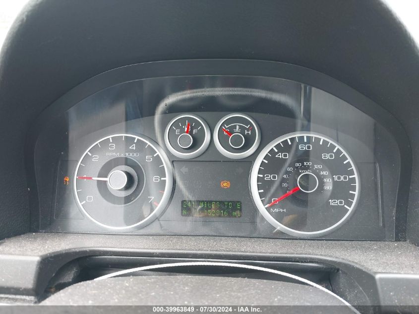 2009 Ford Fusion Sel VIN: 3FAHP08109R133484 Lot: 39963849