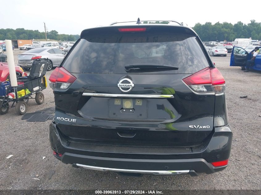 2020 Nissan Rogue Sv Intelligent Awd VIN: JN8AT2MVXLW141077 Lot: 39963913