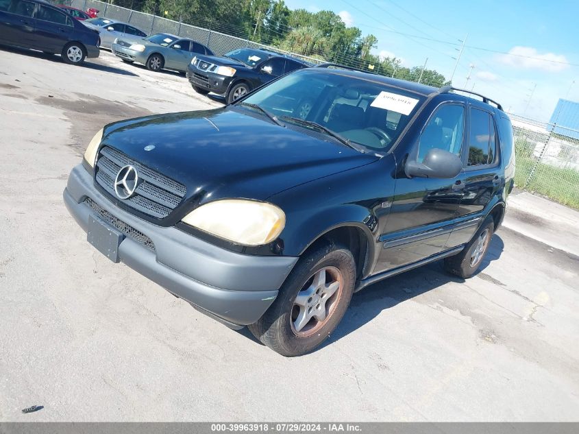 1999 Mercedes-Benz Ml 320 VIN: 4JGAB54E6XA139616 Lot: 39963918