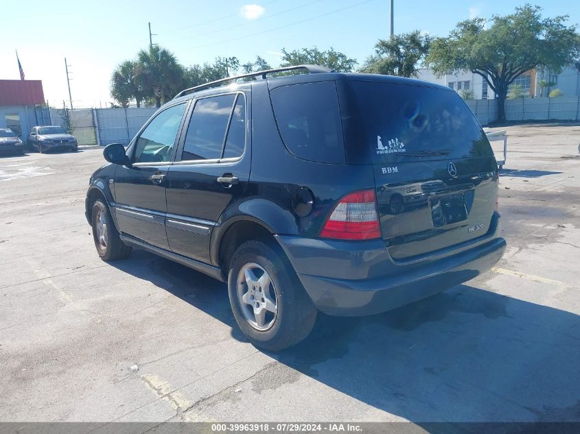 1999 Mercedes-Benz Ml 320 VIN: 4JGAB54E6XA139616 Lot: 39963918