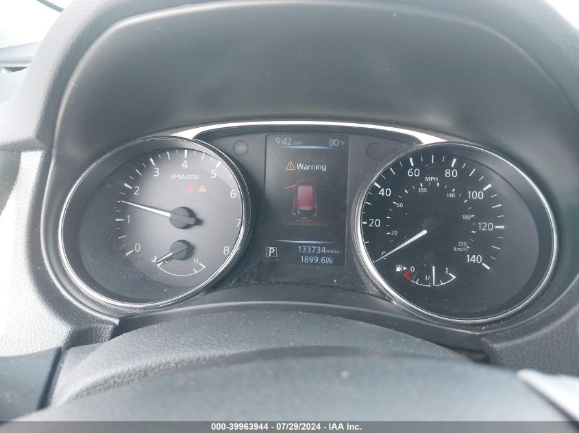 2016 Nissan Rogue Sv VIN: 5N1AT2MV5GC847596 Lot: 39963944