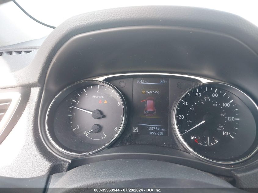 2016 Nissan Rogue Sv VIN: 5N1AT2MV5GC847596 Lot: 39963944