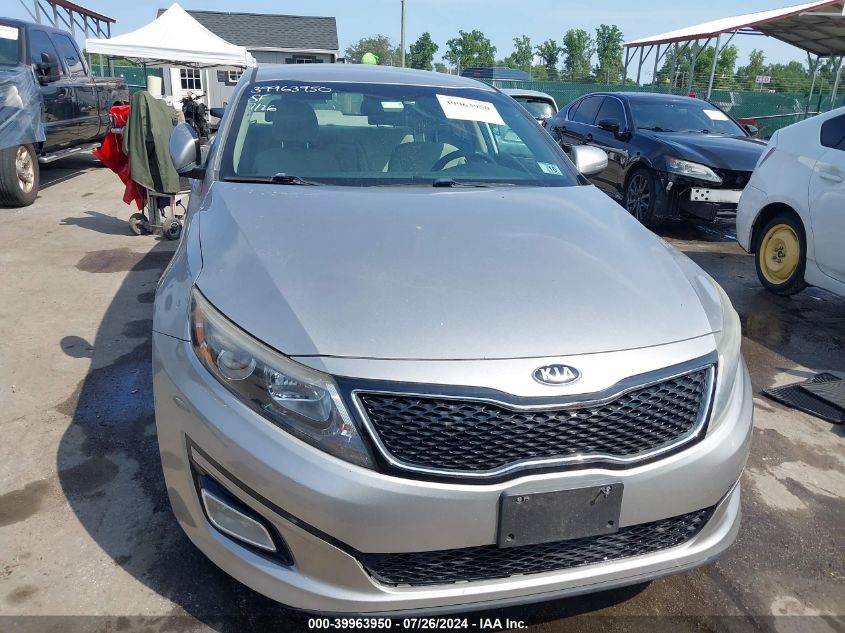 2015 Kia Optima Lx VIN: 5XXGM4A71FG377854 Lot: 39963950