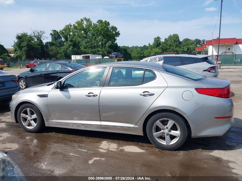 2015 Kia Optima Lx VIN: 5XXGM4A71FG377854 Lot: 39963950