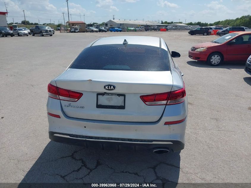 2019 Kia Optima Lx VIN: 5XXGT4L3XKG310600 Lot: 39963968