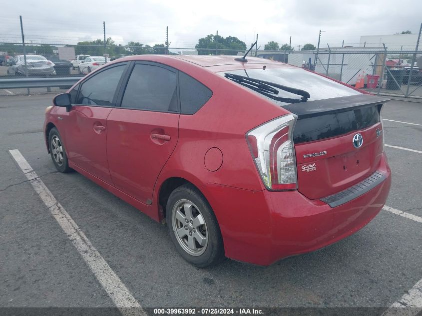 JTDKN3DU0C1522148 | 2012 TOYOTA PRIUS