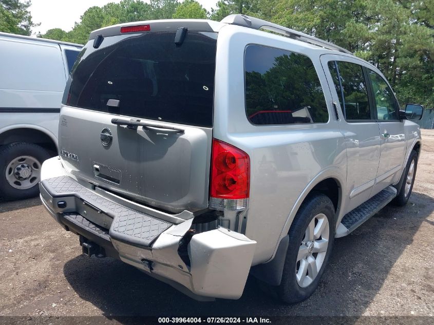 2014 Nissan Armada Sv VIN: 5N1AA0NC9EN607993 Lot: 39964004