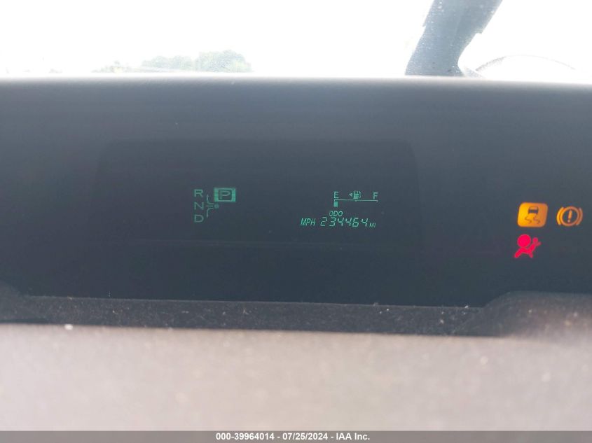 2009 Toyota Prius Touring VIN: JTDKB20U297824040 Lot: 39964014