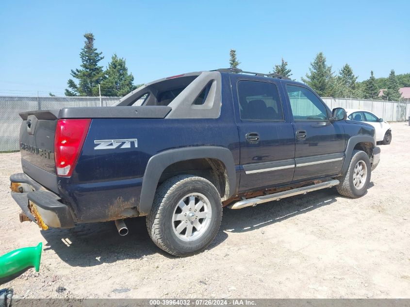 2004 Chevrolet Avalanche 1500 VIN: 3GNEK12T84G240306 Lot: 39964032