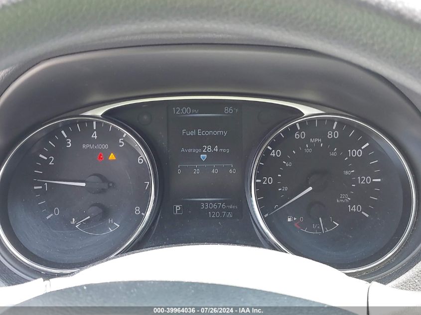 2014 Nissan Rogue S/Sl/Sv VIN: 5N1AT2MT6EC869344 Lot: 39964036