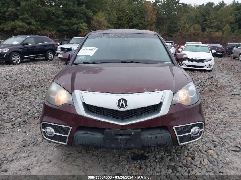 2011 Acura Rdx VIN: 5J8TB1H57BA005837 Lot: 39964053