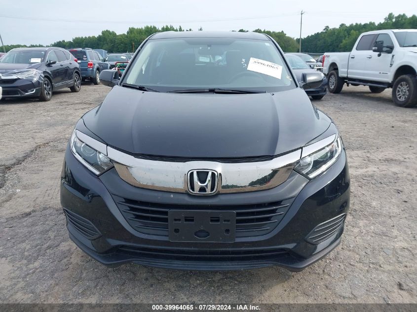 2021 Honda Hr-V Awd Lx VIN: 3CZRU6H33MM732570 Lot: 39964065