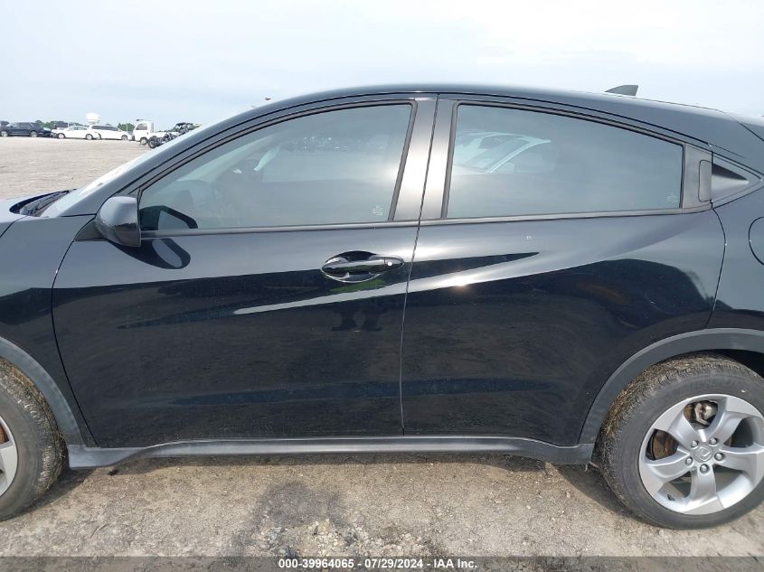 2021 Honda Hr-V Awd Lx VIN: 3CZRU6H33MM732570 Lot: 39964065