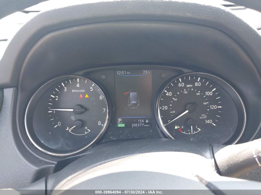 2019 Nissan Rogue S VIN: JN8AT2MT0KW251715 Lot: 39964094