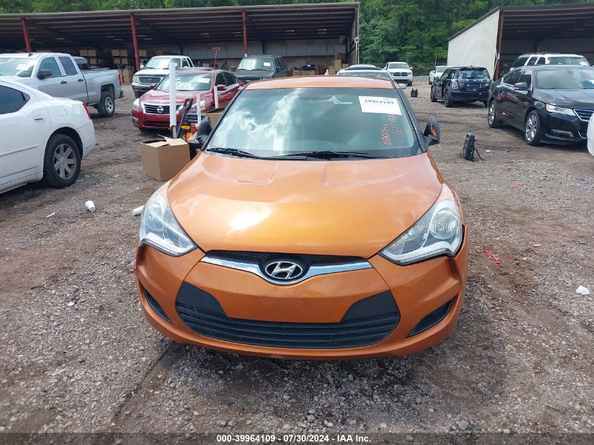 2016 Hyundai Veloster VIN: KMHTC6AD5GU280344 Lot: 39964109