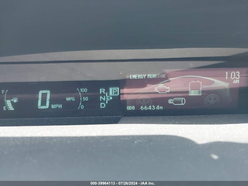 2015 Toyota Prius Five/Four/Persona Series Special Edition/Three/Two VIN: JTDKN3DU4F1886237 Lot: 39964113