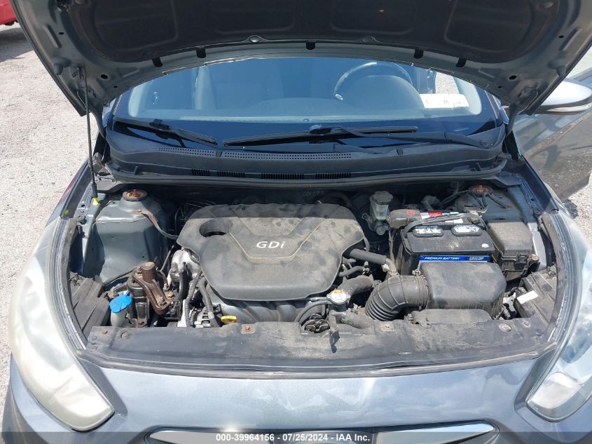 2013 Hyundai Accent Se VIN: KMHCU5AE4DU087856 Lot: 39964156