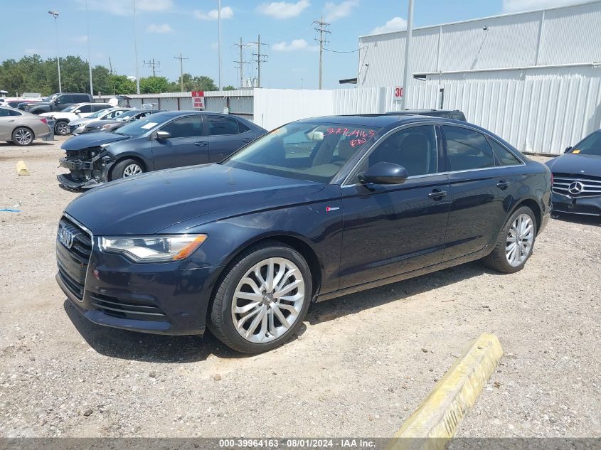 2014 AUDI A6 3.0T PREMIUM PLUS - WAUFGAFC4EN071125