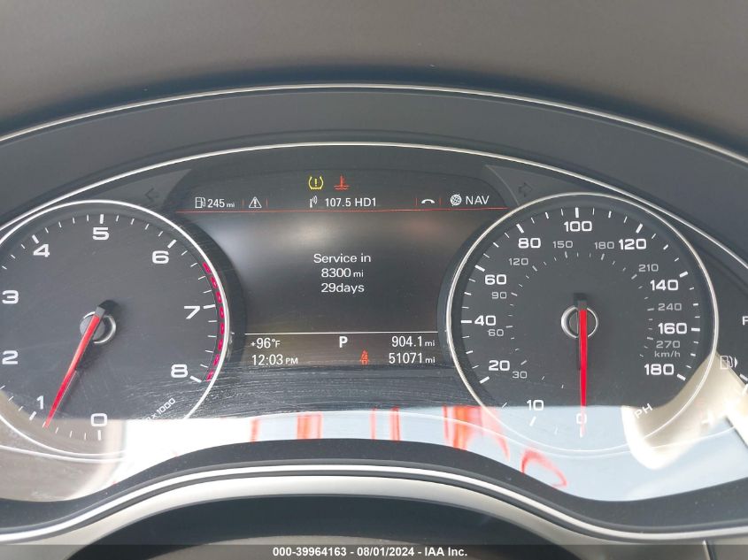 2014 AUDI A6 3.0T PREMIUM PLUS - WAUFGAFC4EN071125