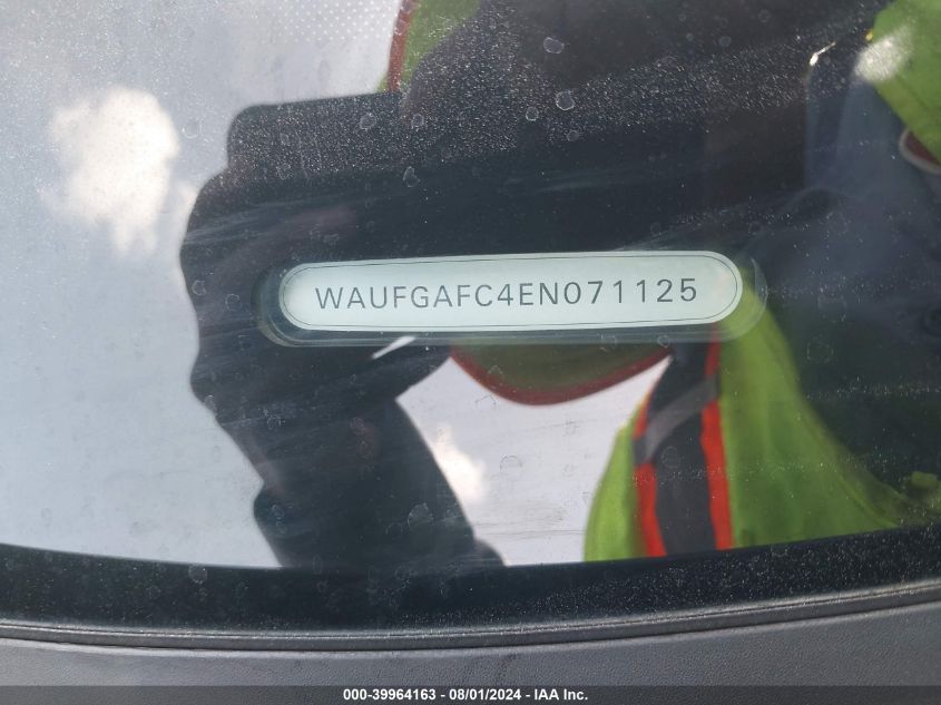 2014 AUDI A6 3.0T PREMIUM PLUS - WAUFGAFC4EN071125