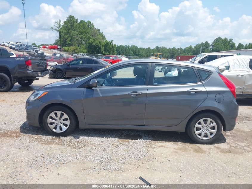 2013 Hyundai Accent Gs VIN: KMHCT5AE6DU071466 Lot: 39964177