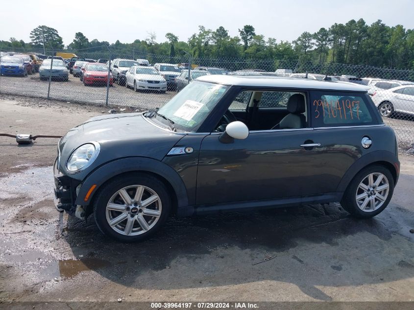 2013 Mini Hardtop Cooper S VIN: WMWSV3C51DT395536 Lot: 39964197