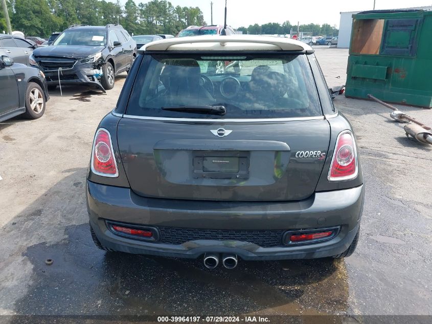 2013 Mini Hardtop Cooper S VIN: WMWSV3C51DT395536 Lot: 39964197