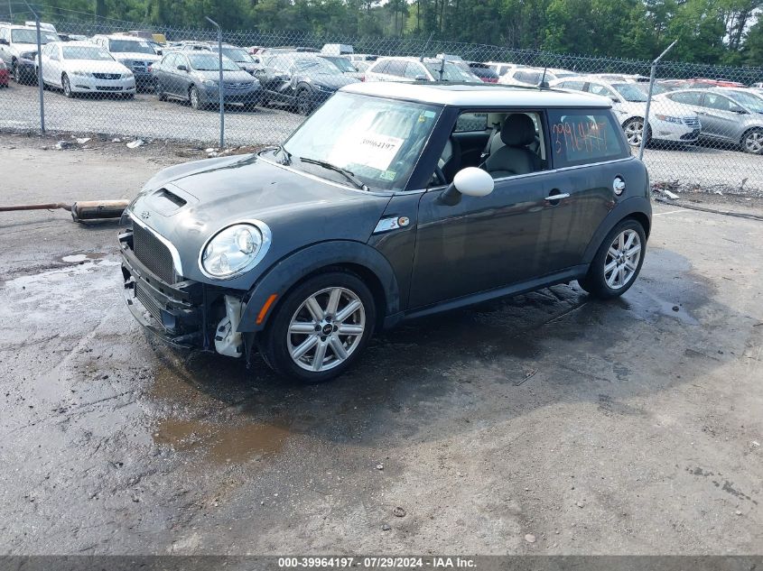2013 Mini Hardtop Cooper S VIN: WMWSV3C51DT395536 Lot: 39964197