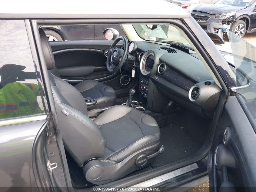 2013 Mini Hardtop Cooper S VIN: WMWSV3C51DT395536 Lot: 39964197