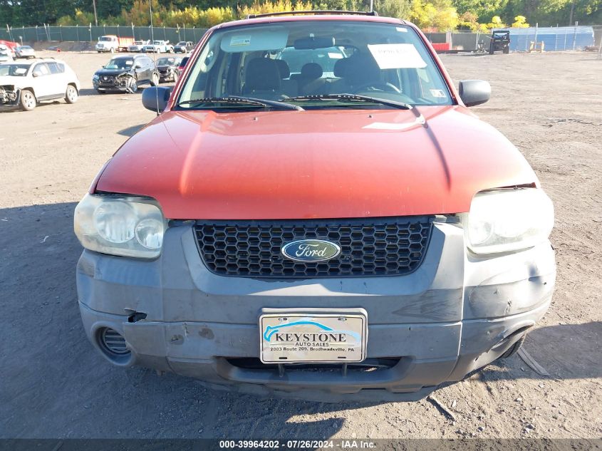2007 Ford Escape Xls/Xls Manual VIN: 1FMYU92Z47KB07599 Lot: 39964202