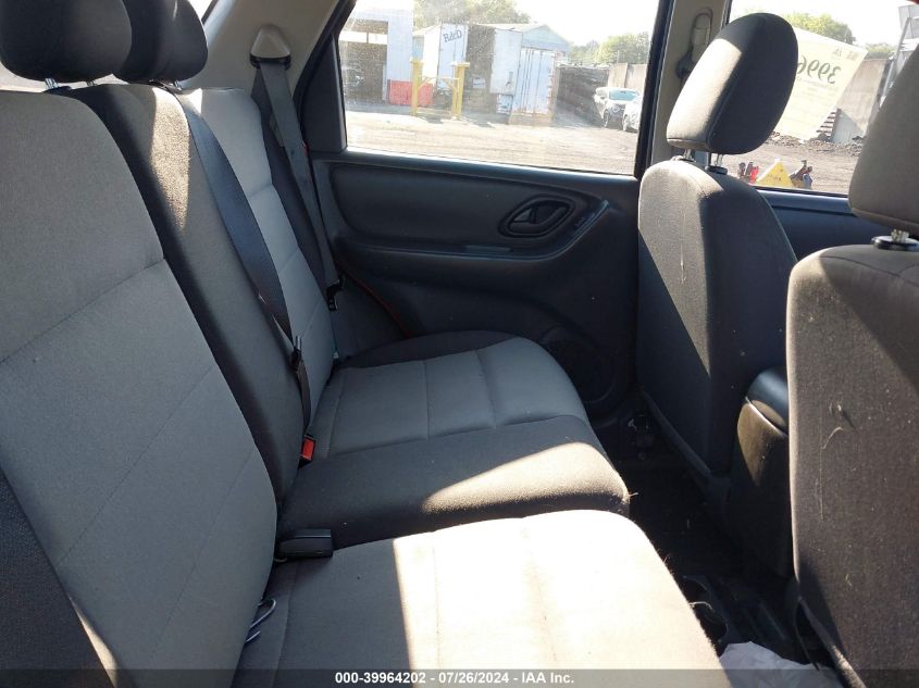 2007 Ford Escape Xls/Xls Manual VIN: 1FMYU92Z47KB07599 Lot: 39964202