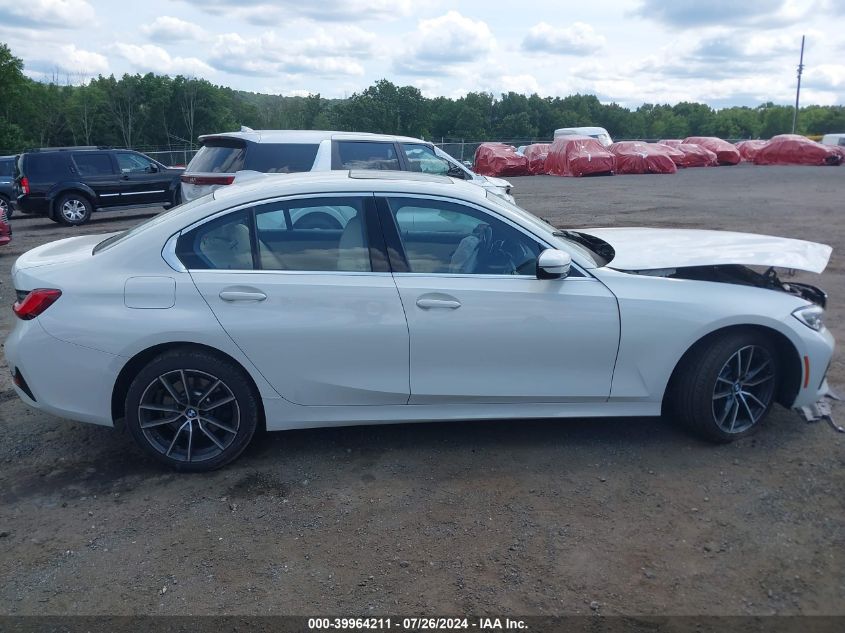 2019 BMW 330I xDrive VIN: WBA5R7C5XKFH26167 Lot: 39964211