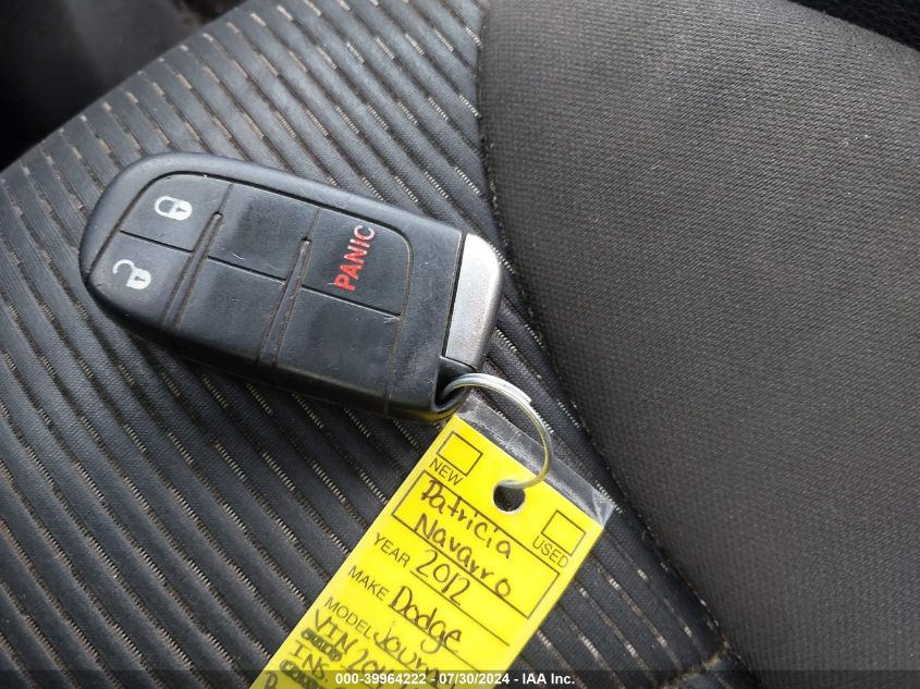 2012 Dodge Journey Se/Avp VIN: 3C4PDCAB4CT204263 Lot: 39964222