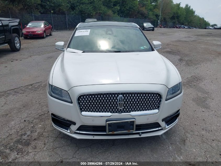 2017 Lincoln Continental Select VIN: 1LN6L9SK8H5629259 Lot: 39964266