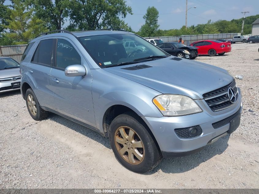 2007 Mercedes-Benz Ml 350 4Matic VIN: 4JGBB86EX7A167969 Lot: 39964277