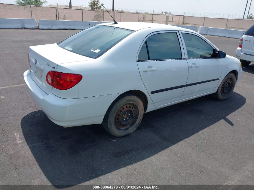 2003 Toyota Corolla Ce VIN: 1NXBR32E63Z060351 Lot: 39964279