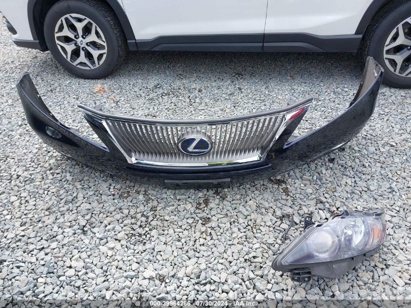 2010 Lexus Rx 450H VIN: JTJBC1BA9A2010735 Lot: 39964286