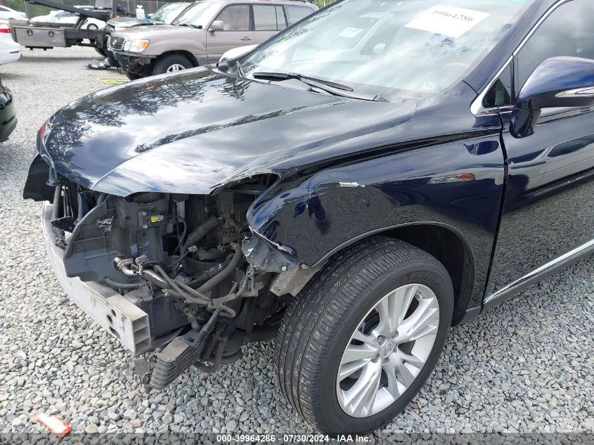 2010 Lexus Rx 450H VIN: JTJBC1BA9A2010735 Lot: 39964286