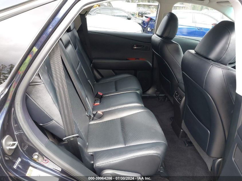 2010 Lexus Rx 450H VIN: JTJBC1BA9A2010735 Lot: 39964286